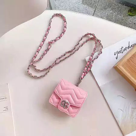 Gucci Airpods ケース 金具ロゴ付き 売れ筋