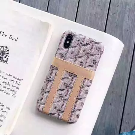 高質革貼アイフォーン88Plus保護ケースgoyard