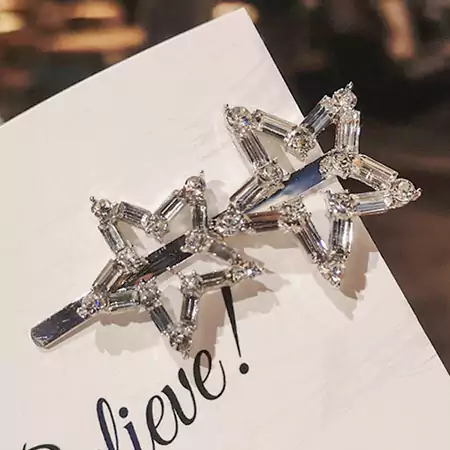 六芒星 ヘアピン