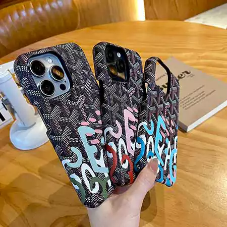 ゴヤールiphone16ケース革