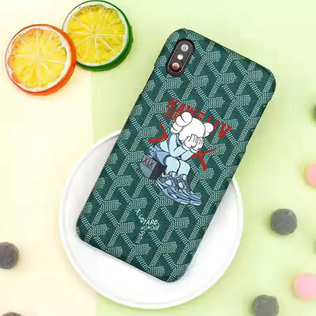 個性 カウズ アイフォン 12miniケース