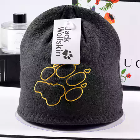 ウルフクロー 刺繍型 ロゴニット帽子 芸能人愛用