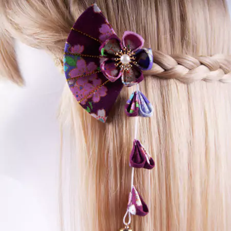 可愛い 髪飾り 花火大会 成人式 七五三