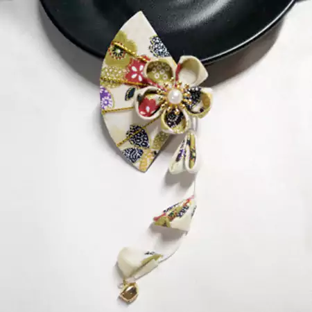 可愛い 髪飾り 花火大会 成人式 七五三