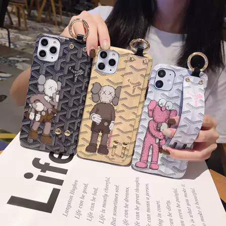 ゴヤールとカウズのコラボ iphone11 proケース