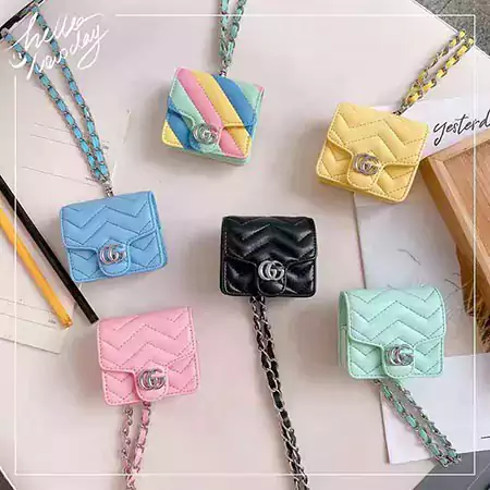 Gucci Airpods ケース 金具ロゴ付き 売れ筋