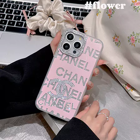 ピンクchanel iphone16 proケース
