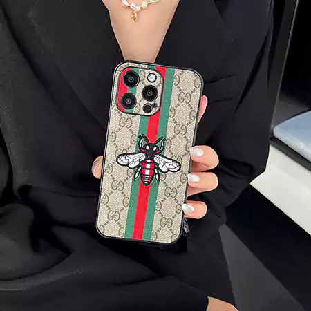 グッチ iphone16 proケース 刺繍