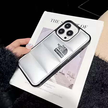 supreme iphone16 proケースPUレザー