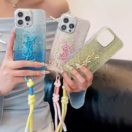 イヴサンローランiphone16ケース カラフル