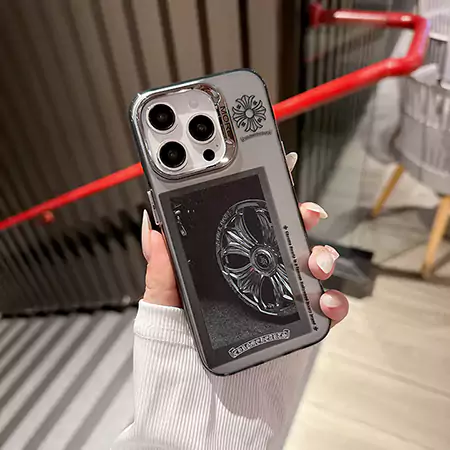 クロムハーツ風iphone16 pro maxスマホケース