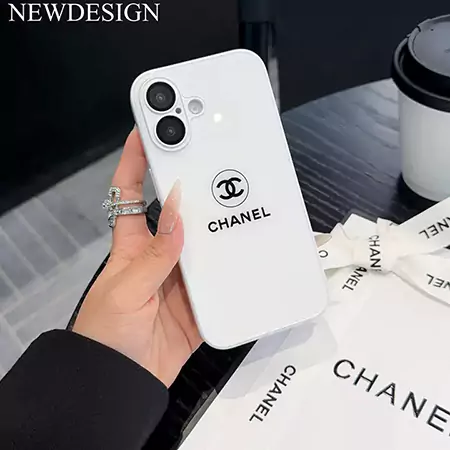 シャネルiphone16proケース ガラス