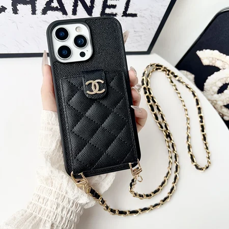 chanel iphone17 pro maxケース ストラップ付き