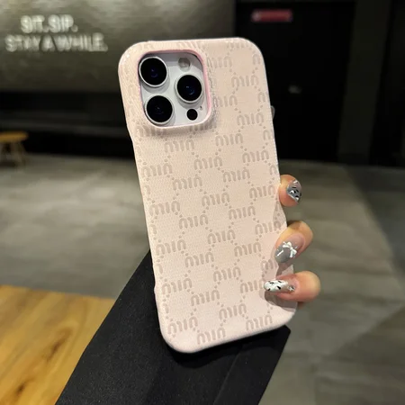 ミュウミュウiphone17ケース レンズ保護