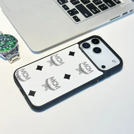  MCM レザー 薄型スマホカバー