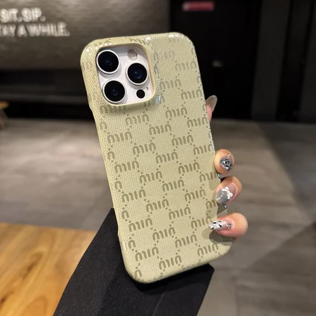 ミュウミュウiphone17スリムケース