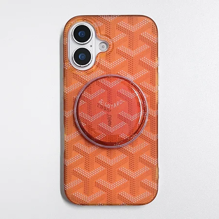 Goyard iphone17 pro maxケース 磁吸 スタンド
