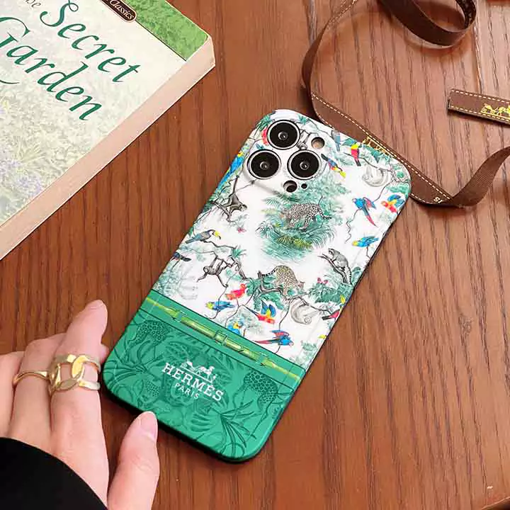 Hermesスマホケースiphone13 mini13Pro光沢感