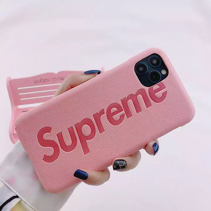 シュプリーム iphone12pro max ケース 型押し