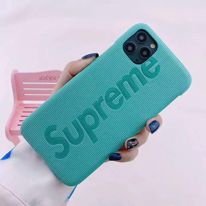 シュプリーム iphone12pro max ケース 型押し