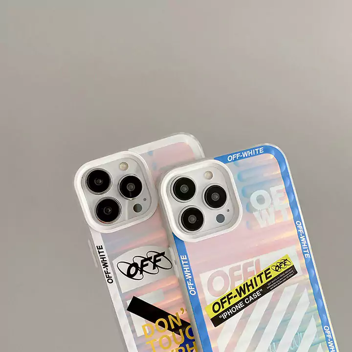 レーザー保護ケースiPhone 13pro13promax OffWhite