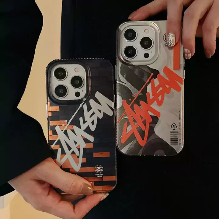 Stussy ケース iphone13 pro13pro max ソフトゴーム