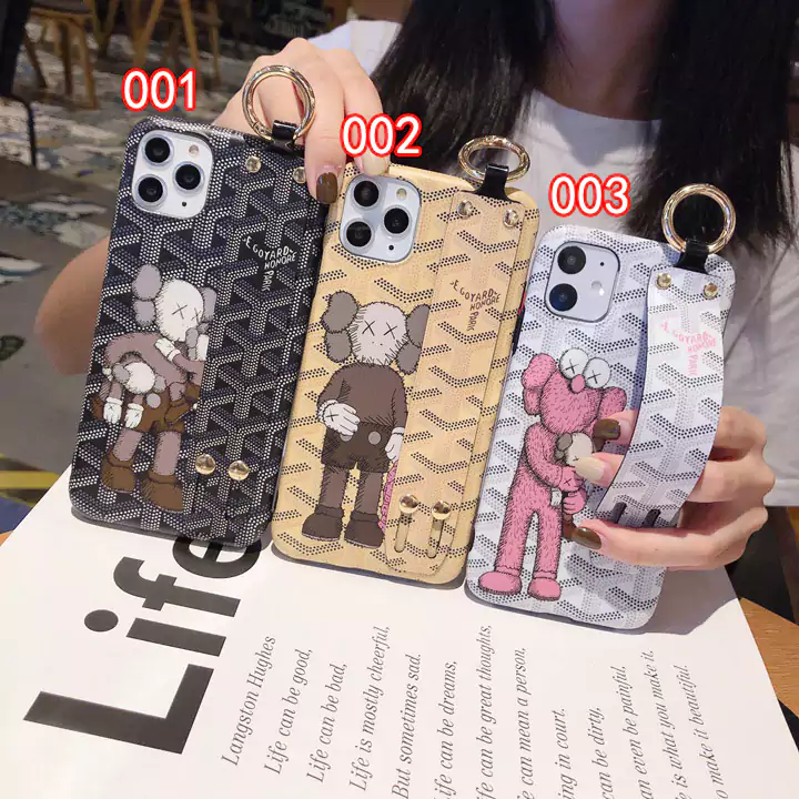 ゴヤールとカウズのコラボ iphone11 proケース