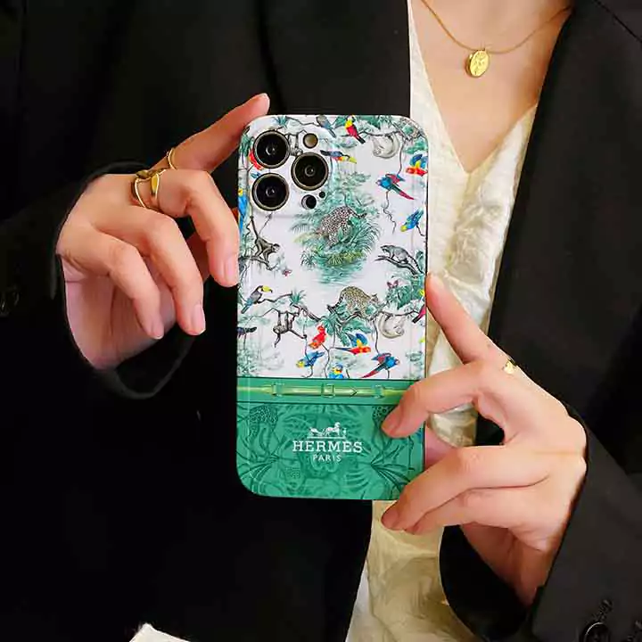 iphone13 mini13Pro保護ケースHermesロゴ付き