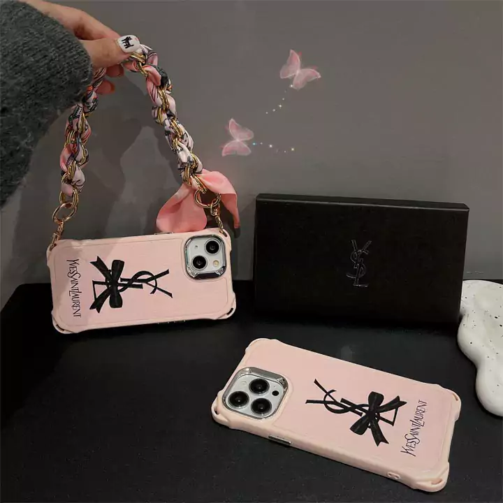 YSL iphone16 proケース 女性 おしゃれ 