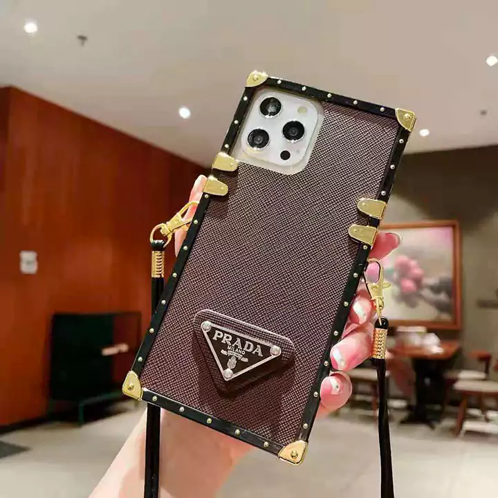 prada iphone16 plusカバー 四角保護