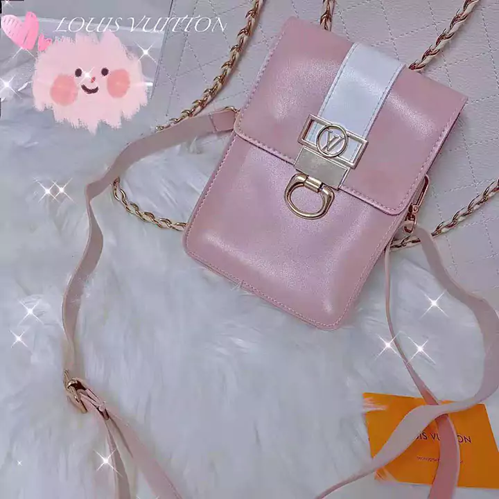 lv iPhone1212pro maxカバー カード収納
