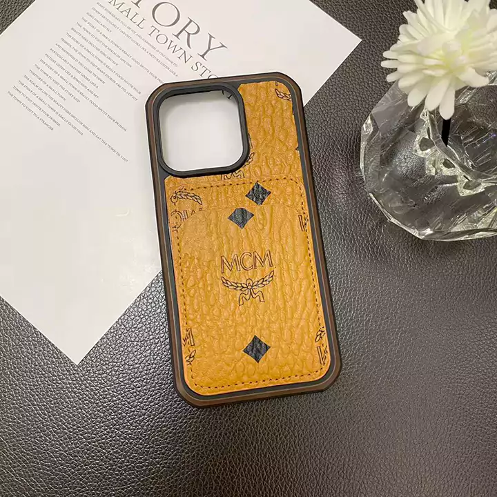 エムシーエム Mcm IPhone16 16pro 16pro max ケースエムシーエム Mcm スマホケース 男女兼用 革製 背面カード収納SC24081437