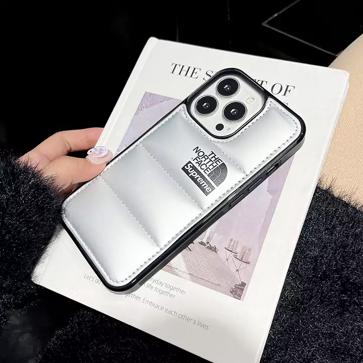 supreme iphone16 proケースPUレザー