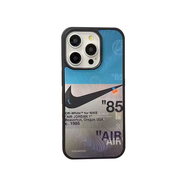 ナイキiphone16ケース ブルー