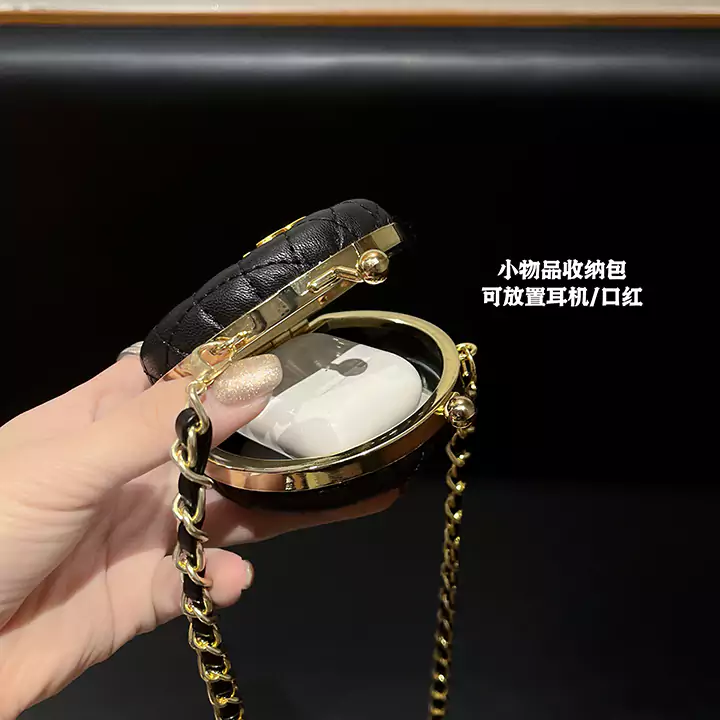 シャネル 化粧 ミニバッグ ミラー 付き