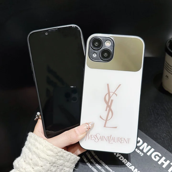 イヴサンローランiphone16 plus ガラスケース