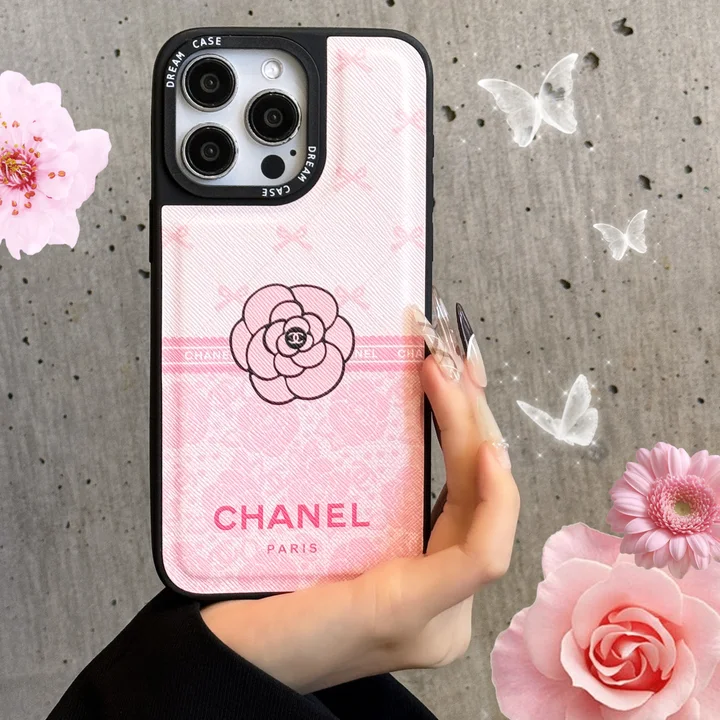 シャネル風iphone16 pro maxケース PUレザー